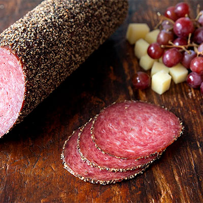 Peppercoated Salami